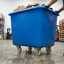 333 litre wheeled bin polyethylene
