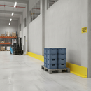 Gray Premium MD & HD Impact Protection Railing System - Under-Run Guard