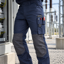 Navy Arc Flash Safety Trousers with Reinforced Knees (view 2)
