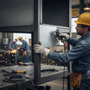 Dark Slate Gray Premium Galvanised Steel Sheet 0.5mm Thick - 200mm x 1000mm