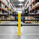 Dark Gray Heavy Duty Impact Protection Railing System - 1000mm Centre Post