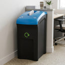 55 Litre Slot Aperture Recycling Bin – Compact Office Waste