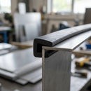 Square Rubber Edge Protector 6.4x6mm for 3mm Panels - 1m EPDM (view 2)