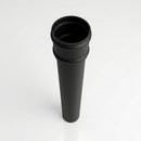 Traditional Downpipe Length 63mm Dia x 3m Non-Eared Socket — Textured Black
