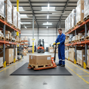 Dark Gray Premium Lightweight Anti-Slip Matting for Versatile Flooring Solutions