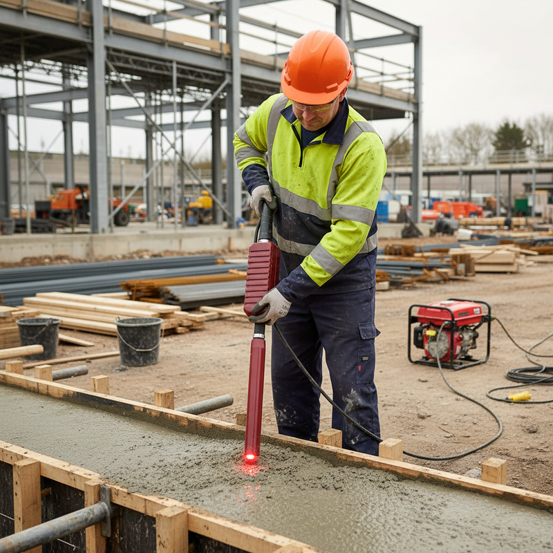 Rosy Brown High-Performance LED Hi Frequency Poker with Integrated Converter