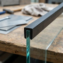 Square Rubber Edge Protector 7x10mm for 3mm Panels - 1m EPDM