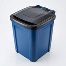 25 litre waste bin plastic wall or post mounted (view 2)