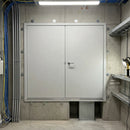 2hr Fire Rated Metal Double Riser Door 2400x1800mm