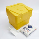 60 Litre Grit Bin Winter Pack – 65kg capacity with rock salt (view 2)