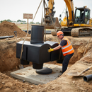 Rosy Brown Premium 1500 Litre Underground Water Tank for Shallow Installations