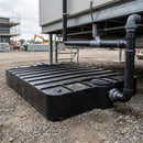 2300L Flat Effluent Tank with Lifting Handles and Inspection Lids