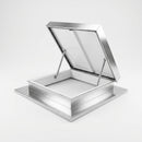 Roof Access Hatch Mill Finish 1000x1000mm (view 2)