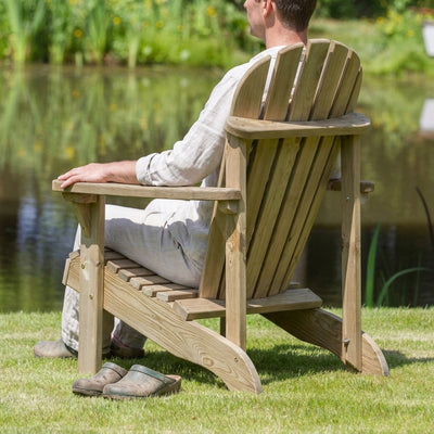 Wooden Relax Seat - Outdoor Garden Furniture