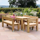 Dining Set - Wooden Table and Chairs
