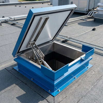 Automatic Smoke Ventilator & Roof Hatch 2-in-1 1200x1200mm