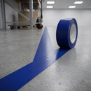 50mm Blue Floor Marking Tape - 33m (view 2)