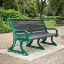 Brighton Seat – Cast Iron Frame with Recycled Material Boards