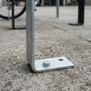 Galvanised Bolt-Down Bike and Scooter Parking Stand