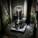 Submersible Sewage Pump 300 L/min, 10m Head, Stainless Steel