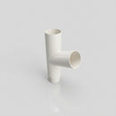 63mm Flush Joint Downpipe Branches – 92.5° or 112.5° Arms — RAL 9010 / 112.5 Deg