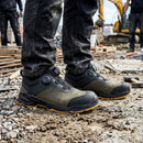 S3S Composite Toe Safety Shoe with Freelock System - Forest Night