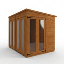 Pent Summerhouse with Modular Design and Toughened Glass (view 2)