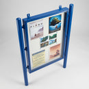 Lockable Poster Display Case, Aluminium, Single or Double-Sided (view 2)