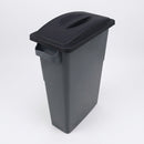 70 litre general waste bin with handles and overhanging lid