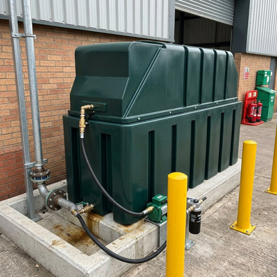 1150 Litre Fire-Protected Bunded Oil Tank – 30/60 Min Rated