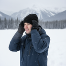 Dark Slate Gray Premium Microfibre Thinsulate Beanie Hat for Winter Warmth