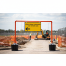 Light Gray Premium Waterfilled Metro Ballast Blocks - Twin Pack for Stability