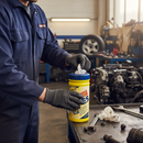 Dark Slate Gray Premium Anti-Bacterial Cleaning Wipes Tub - 100 Wipes