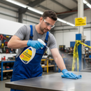 Light Slate Gray Premium Antiviral Disinfectant - 1L Clear Solution for Fast Cleaning