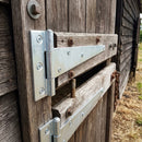 Galvanised Tee Hinges (Pair) - Durable Steel Construction