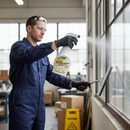 Dark Gray Premium Glass Cleaner 750ml - Streak-Free Shine for All Surfaces