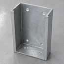 Channel Mount Bracket for Dock Buffer 470 x 275 x 130mm Galvanised