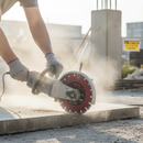 Dark Gray Professional Segmented Diamond Blade 300mm x 20mm Bore for Concrete Cutting