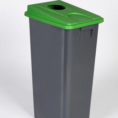 60–80 litre internal recycling bin polypropylene grey