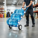 Premium Puncture-Proof 200mm Semi-Pneumatic Rubber Tyre with Offset Axle and Diamond Tread