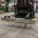 1220mm forklift magnetic sweeper with release mechanism