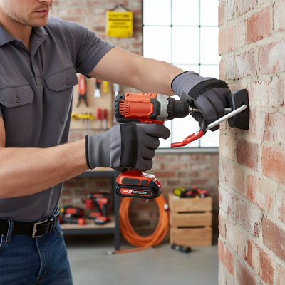 Heavy Duty Wall Mounted Hook with Rubberized Arms for Storage