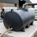 1500L Horizontal Polyethylene Sump Tank with 2" BSP Outlet