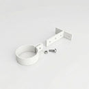 Adjustable Aluminium Pipe Clip 76mm Diameter — RAL 9016