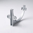 130mm Aluminium Gutter Fascia Bracket – Marine Grade Cast — RAL 9006