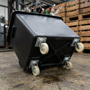 135 Litre Black Wheeled Bottle Bin – Recycled Polyethylene