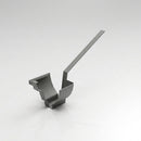 Moulded Ogee Gutter Top Rafter Bracket 125 x 100mm — RAL 7037