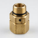 1/2" BSP Brass Swivel Coupling, 24 Bar, 100 Lpm (view 2)