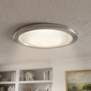 Sun Tunnel Ceiling Diffuser - Curved Stainless Steel