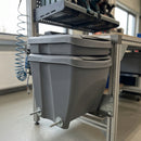 25 Litre Stackable Storage Container with Sloped Lid